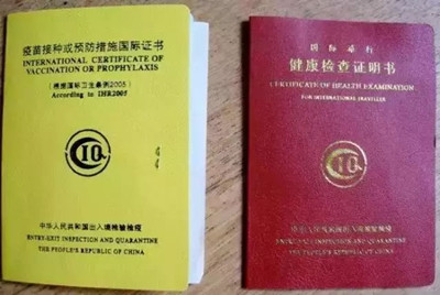 出国移民健康证