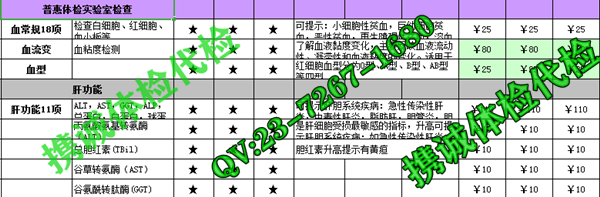 普惠体检代检